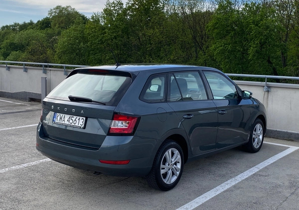 Skoda Fabia cena 48500 przebieg: 45567, rok produkcji 2019 z Kraków małe 781